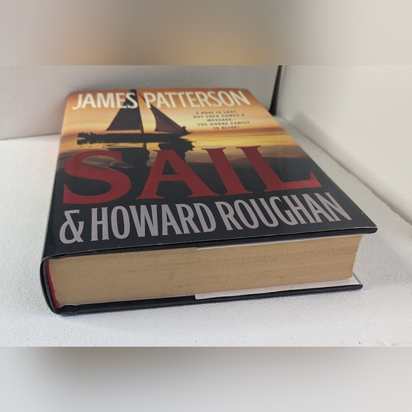 Sail by James Patterson with H. Roughan Hardback Book Dustcover Fiction B2 - Picture 12 of 16
